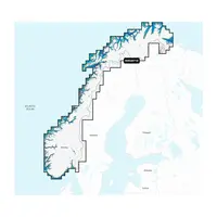 GARMIN NVEU071R NAVIONICS VISION+ NORWAY, LAKES & RIVERS JūRLAPIAI, 010-C1266-00