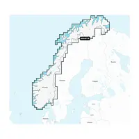 GARMIN NSEU071R NAVIONICS+ NORWAY, LAKES & RIVERS JūRLAPIAI, 010-C1266-20