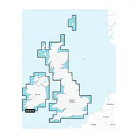 GARMIN NSEU072R NAVIONICS+ U.K. & IRELAND LAKES & RIVERS JūRLAPIAI, 010-C1267-20