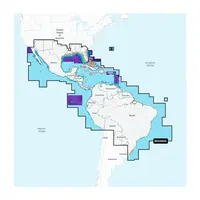 GARMIN NVSA004L NAVIONICS VISION+ MEXICO, CARIBBEAN TO BRAZIL JūRLAPIAI, 010-C1285-00