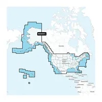 GARMIN NSUS001L NAVIONICS+ U.S. & COASTAL CANADA JūRLAPIAI, 010-C1287-20