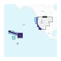 GARMIN NVUS008R NAVIONICS VISION+ U.S. WEST JūRLAPIAI, 010-C1292-00