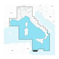 NAVIONICS+ NAEU012R MEDITERRANEAN SEA, CEN. & WEST JūRLAPIAI, 010-C1317-30