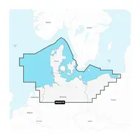 NAVIONICS+ NAEU077R DENMARK, GERMANY & COASTAL POLAND JūRLAPIAI, 010-C1322-30