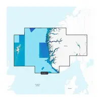GARMIN NPEU051R NAVIONICS PLATINUM+ NORWAY, LIST TO SOGNEFJORD JūRLAPIAI, 010-C1329-40