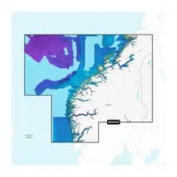 GARMIN NPEU052R NAVIONICS PLATINUM+ NORWAY, SOGNEFJORD - SVEFJORDEN JūRLAPIAI, 010-C1330-40