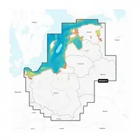 NAVIONICS PLATINUM+ NPEU081R BALTIJOS JūRA, RYTINė PAKRANTė - JūRLAPIAI, 010-C1339-40