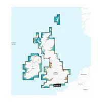 NAVIONICS PLATINUM+ NPEU072R U.K. & IRELAND LAKES & RIVERS JūRLAPIAI, 010-C1346-40