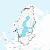 NAVIONICS PLATINUM+ NPEU644L BALTIJOS JūRA - JūRLAPIAI, 010-C1352-40