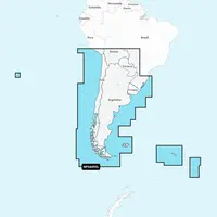 GARMIN NPSA005L NAVIONICS PLATINUM+ CHILE, ARGENTINA & EASTER ISL. JūRLAPIAI, 010-C1365-40