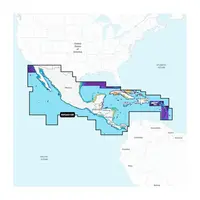 GARMIN NVSA010R NAVIONICS VISION+ CENTRAL AMERICA & CARIBBEAN JūRLAPIAI, 010-C1451-00