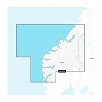 NAVIONICS+ NAEU052R NORWAY, SOGNEFJORD - SVEFJORDEN JūRLAPIAI, 010-C1330-30