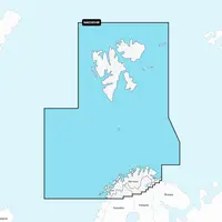 NAVIONICS+ NAEU054R NORWAY, VESTFJORDEN TO SVALBARD JūRLAPIAI, 010-C1332-30