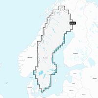 GARMIN NAEU067R NAVIONICS+ SWEDEN, LAKES & RIVERS JūRLAPIAI, 010-C1341-30