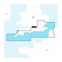 NAVIONICS+ NAEU074R ENGLAND, SOUTH COAST JūRLAPIAI, 010-C1348-30