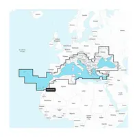 NAVIONICS+ NAEU643L MEDITERRANEAN & BLACK SEA JūRLAPIAI, 010-C1351-30