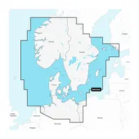 NAVIONICS+ NAEU645L SCANDINAVIA, SOUTH & GERMANY, NORTH JūRLAPIAI, 010-C1353-30