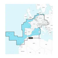 NAVIONICS+ NAEU646L EUROPE, CENTRAL & WEST JūRLAPIAI, 010-C1354-30