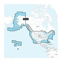 GARMIN NAUS001L NAVIONICS+ U.S. & COASTAL CANADA JūRLAPIAI, 010-C1366-30