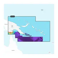 GARMIN NPAE025R NAVIONICS PLATINUM+ PAPUA NEW GUINEA & SOLOMON ISL. JūRLAPIAI, 010-C1372-40
