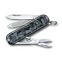 ŠVEICARIšKAS PEILIUKAS VICTORINOX CLASSIC SD NAVY CAMOUFLAGE, 0.6223.942