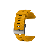 SUUNTO 24MM SILICONE AMBER/GRAY APYRANKė, SS050012000