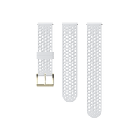 SUUNTO 20MM SILICONE WHITE/GOLD APYRANKė, SS050179000