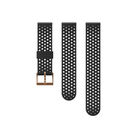 SUUNTO 20MM SILICONE BLACK/COPPER APYRANKė, SS050215000