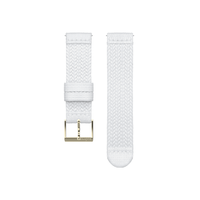 SUUNTO 20MM BRAIDED WHITE/GOLD APYRANKė, SS050375000