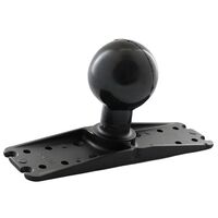 RAM BASE 11" X 3" W/ 3 3/8" BALL UNPKD., RAM-E-111BU