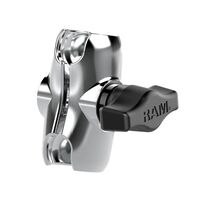 CHROME RAM DBL SOCKT ARM B BALL A LENGTH, RAM-B-201-ACHU