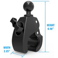 UNPKD RAM LRG TOUGH-CLAW W 1.5" DIA BALL, RAP-401U