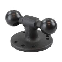 RAM 2 1/2" DIA BASE WITH DOUBLE 1" BALLS, RAM-B-217U
