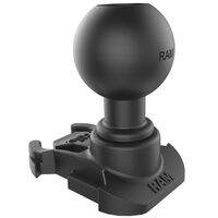 UNPKD. GOPRO BASE ADAPTER W/ 1" BALL, RAP-B-202U-GOP2