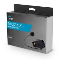 CARDO PACKTALK HALF HELMET KIT GARSO RINKINYS SU MIKROFONU, SPPT0011