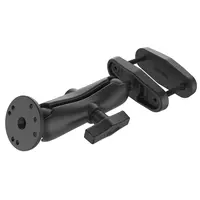 RAM 3" SQUARE RAIL MOUNT WITH ROUND BASE, RAM-101U-247-3