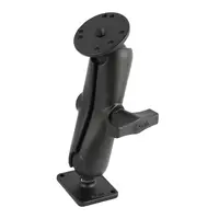 RAM MOUNT WITH 2 X 2.5" PLATE & ROUND, RAM-101U-225
