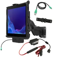 UNPKD EZ-ROLL'R POWER ONLY VEHICLE DOCK AND MOUNT KIT FOR SAMSUNG TAB ACTIVE PRO, RAM-101-B2-SAM52P-V7