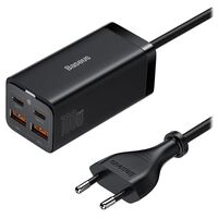 ĮKROVIKLIS BASEUS GAN3 PRO 2XTYPE-C/2XUSB 100W JUODAS CCGP000101, 6953156209053