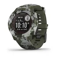 GARMIN INSTINCT SOLAR – CAMO EDITION RUDAI KAMUFLIAžINėS SPALVOS, 010-02293-06