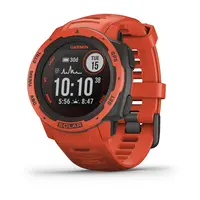GARMIN INSTINCT SOLAR RAUDONOS SPALVOS, 010-02293-20