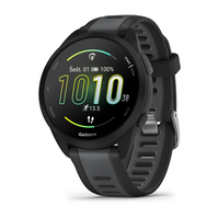 GARMIN FORERUNNER 165 MUSIC JUODOS / PILKAI MELSVOS SPALVOS, 010-02863-30