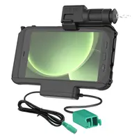 UNPKD RAM POWER & DATA W/ 2 USB-A FEMALE SOCKETS KEYED LOCKING CRADLE FOR TAB ACTIVE2 & TAB ACTIVE3, RAM-HOL-SAM58PD2KLU