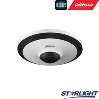 DAHUA FISH-EYE IP KAMERA EW5541-AS. STARLIGHT 5MP 25FPS. 360°, IR IKI 10M., IVS, WDR, EW5541-AS