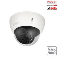 DAHUA HD-CVI KUPOLINė KAM. 5MP SU IR PAšVIETIMU IKI 30M., 1/2.7" 2.8MM 98°, IP67, IK10, HDBW1500EP