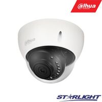 DAHUA HD-CVI KAM. STARLIGHT KUPOLINė 2MP SU IR IKI 30M, 2.8MM OBJ., STARVIS SENSOR., WDR, IK10, HDBW2241EP