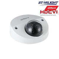 DAHUA HD-CVI KAM. STARLIGHT KUPOLINė 2MP SU IR IKI 20M, 2.8MM OBJ., STARVIS SENSOR., WDR, SU MIKROFONU, HDBW2241FP-A
