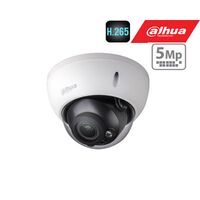 DAHUA IP KAMERA KUPOLINNė 5MP 20FPS, LXIR IKI 30M, 2.7~13.5MM. AUTOMATINIS OBJ.,WDR,3DNR, POE, IP67, H.265, HDBW2531RPZS
