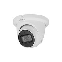 DAHUA IP KAM.AI 5M 2K KUPOL. STARLIGHT SU LXIR IKI 50M, 5MP(2960X1668) 1~25FPS,3.6MM 92°, H.265+, EPOE, HDW5541TMASE