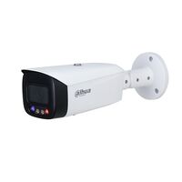 DAHUA IP KAMERA HFW3849T1-AS-PV. 8MP FULL-COLOR. LED PAšVIETIMAS IKI 30M. 3.6MM 89°, POE, IP67, SMD, HFW3849TAS36